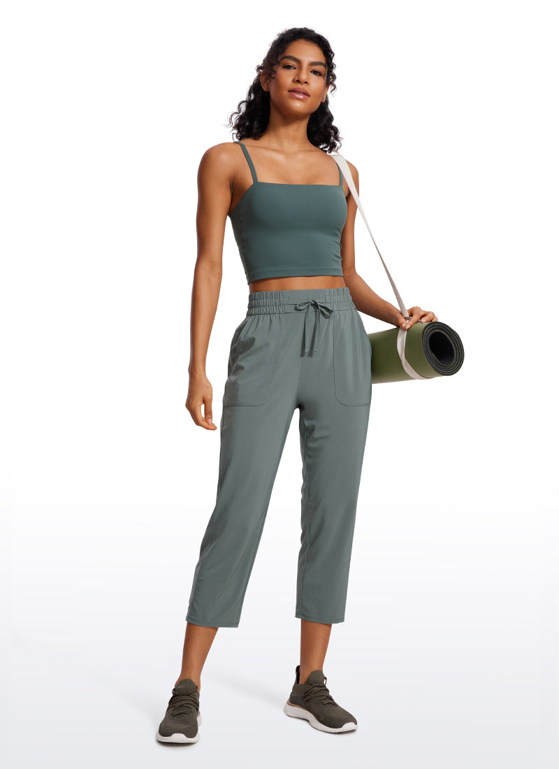 Feathery-Fit Soft Crop Pocket Pant 23''