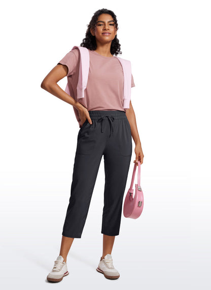 Feathery-Fit Soft Crop Pocket Pant 23''