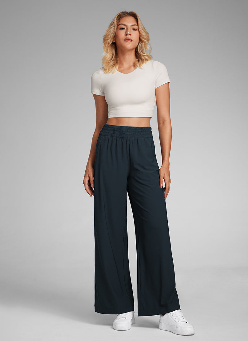 Feathery-Fit Stretchy  High Rise Pant 30"