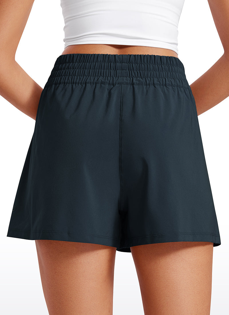 Feathery-Fit Soft Pocket Short Linerless 3''