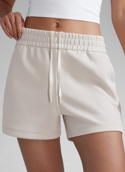 SoftAura Drawstring Pocket Sweat Short 4”