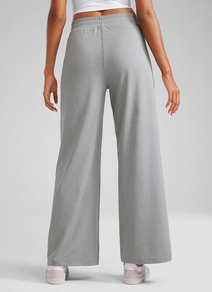 Cloud Jersey Wide Leg Sweatpant 30”