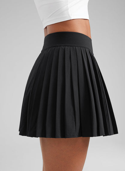 Feathery-Fit Soft High Rise Pleated Skirt 14''