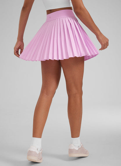 Feathery-Fit Soft High Rise Pleated Skirt 14''