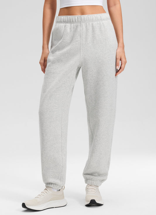 Fleece Lined High Rise Jogger Sweatpant 28''