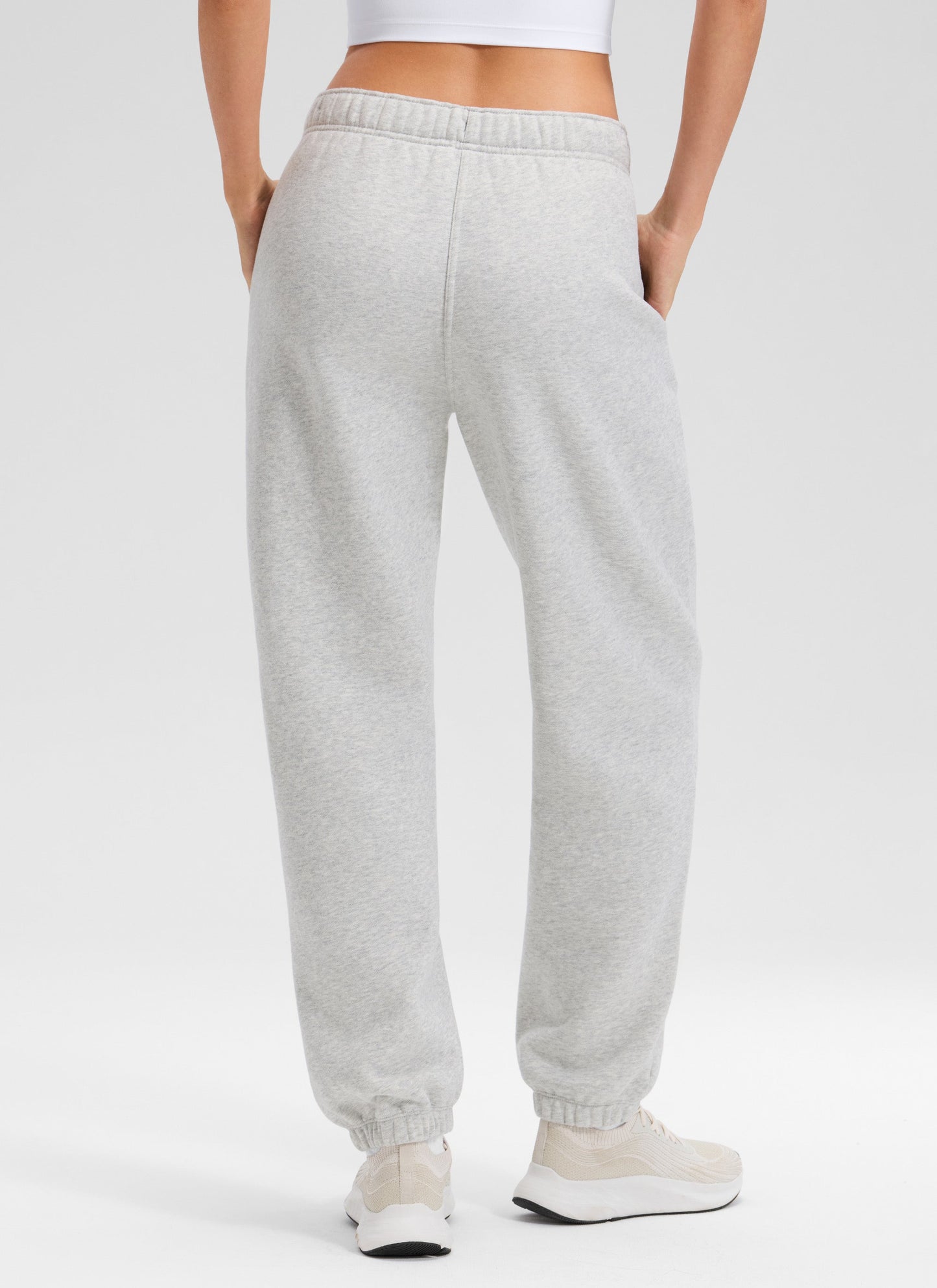 Fleece Lined High Rise Jogger Sweatpant 28''