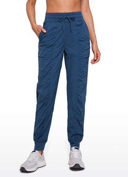 Striped Ruched Pocket Jogger 28''