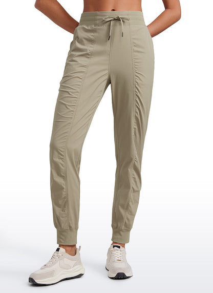 Striped Ruched Pocket Jogger 28''