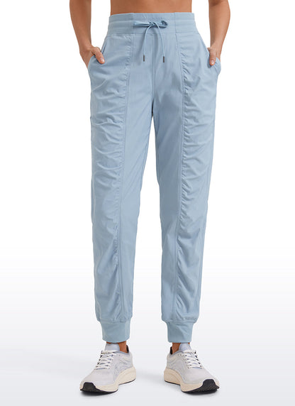 Striped Ruched Pocket Jogger 28''