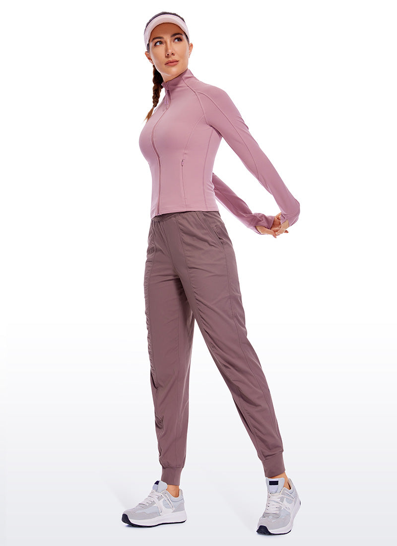 Striped Ruched Pocket Jogger 28''