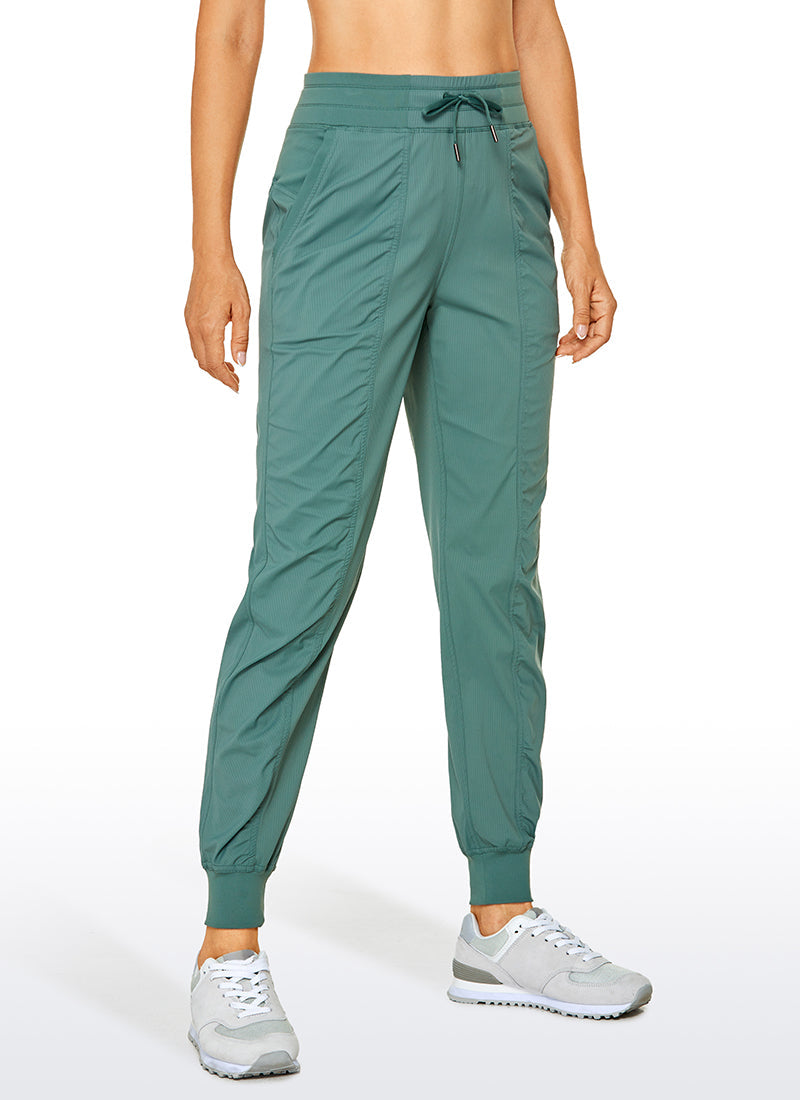 Striped Ruched Pocket Jogger 28''