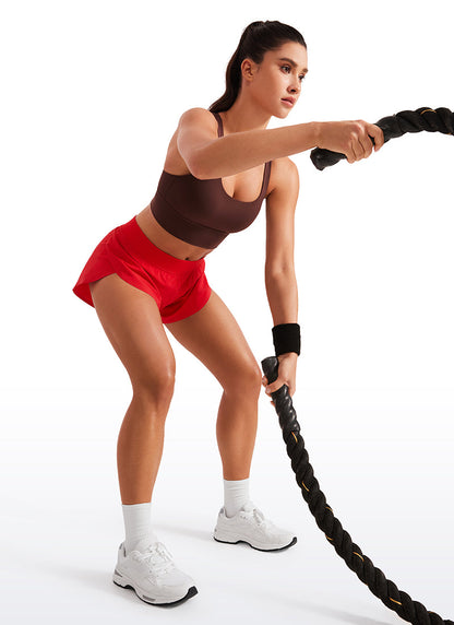 Feathery-Fit Soft Lined Mid Rise Short 4''