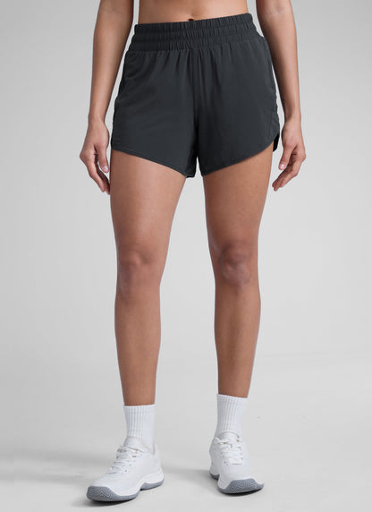 Feathery-Fit Soft Mid Rise Lined Short 5''