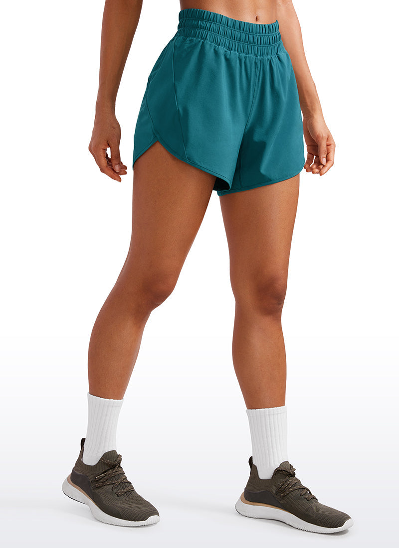 Feathery-Fit Soft Mid Rise Lined Short 5''