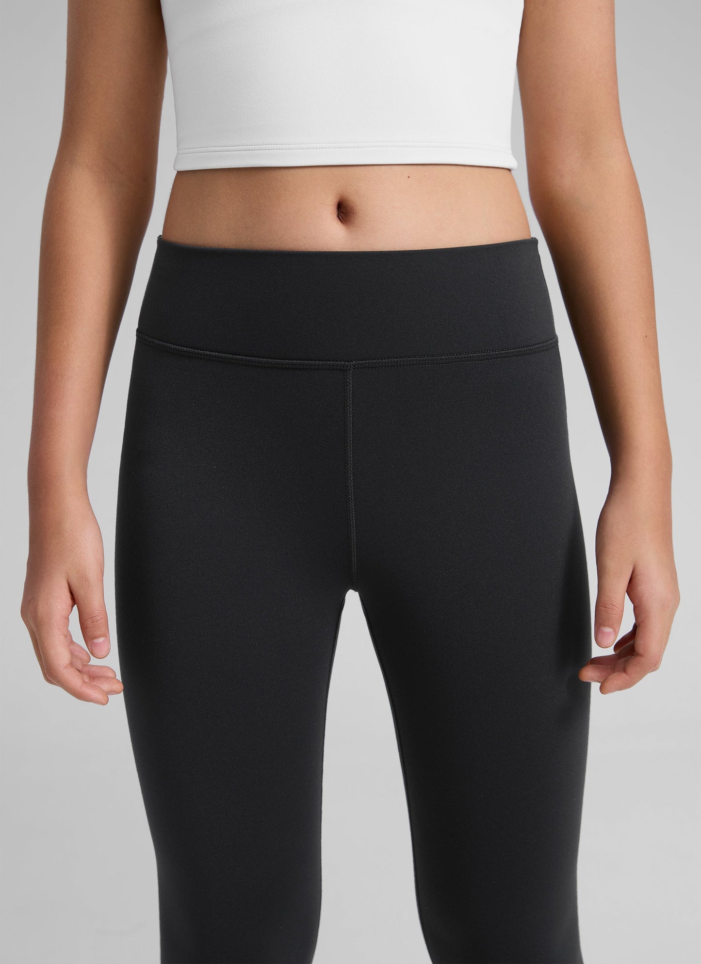 Girls Matte Thermal Fleece Lined Legging