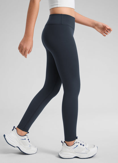 Girls Matte Thermal Fleece Lined Legging