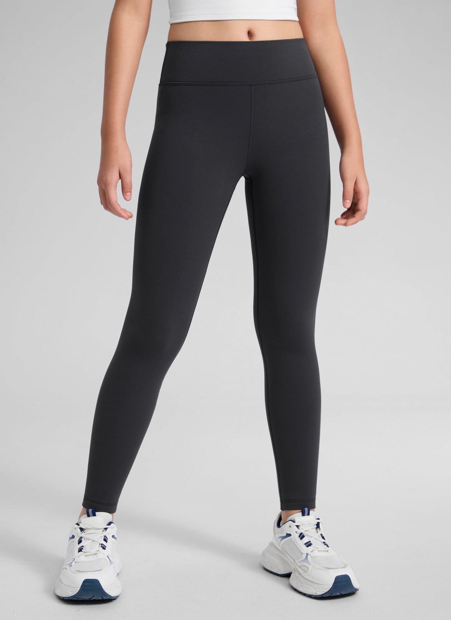 Girls Matte Thermal Fleece Lined Legging