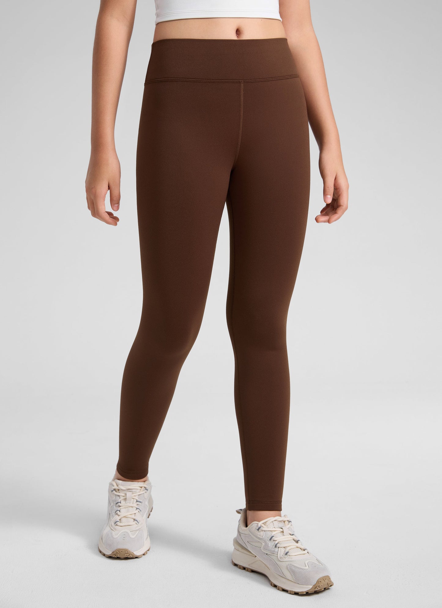 Girls Matte Thermal Fleece Lined Legging