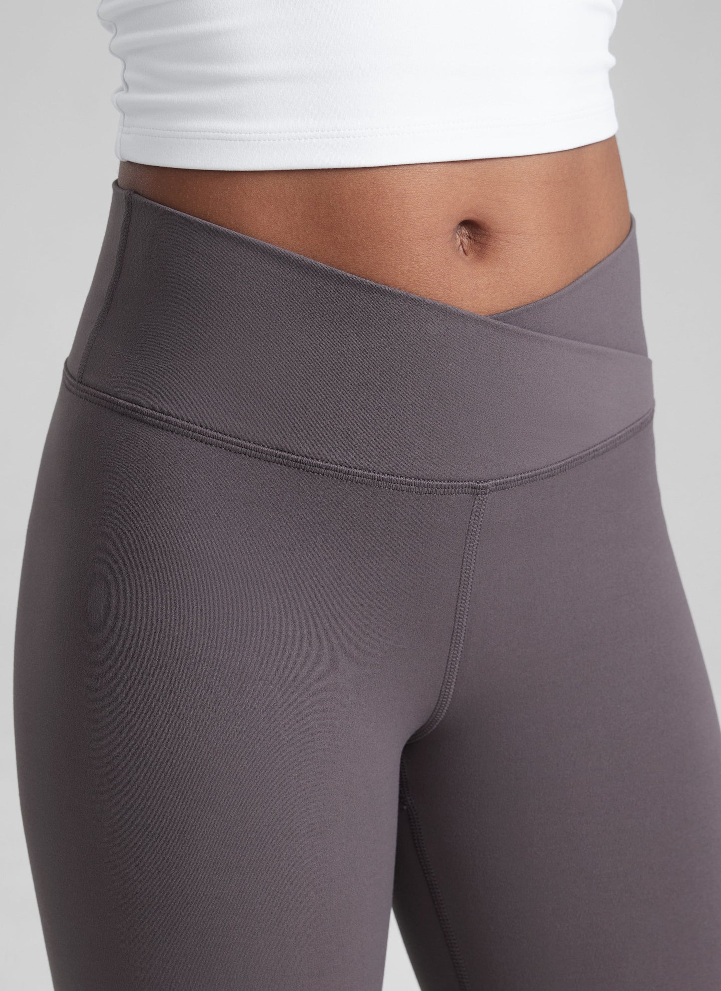 Butterluxe Girls Crossover Flare Leggings