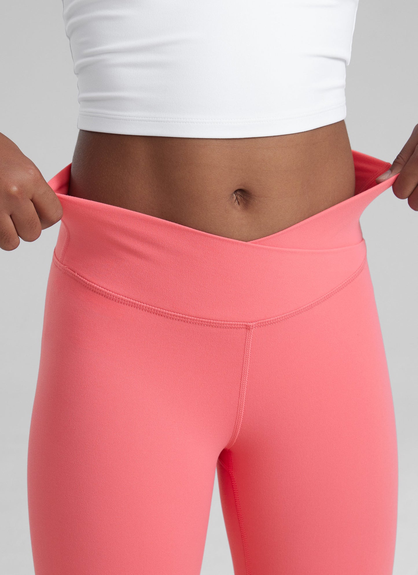 Butterluxe Girls Crossover Flare Leggings