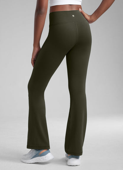 Butterluxe Girls Crossover Flare Leggings