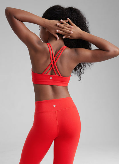 Butterluxe Girls Sport Bra Strappy Back