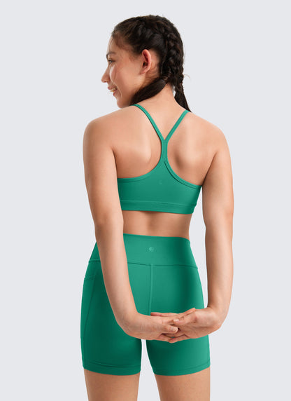 Butterluxe Girls Sports Bras Y Back