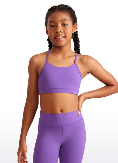 Butterluxe Girls Sports Bras Y Back