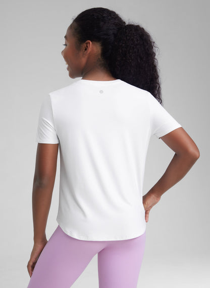 Girl Cloudweight Athletic Short Sleeve