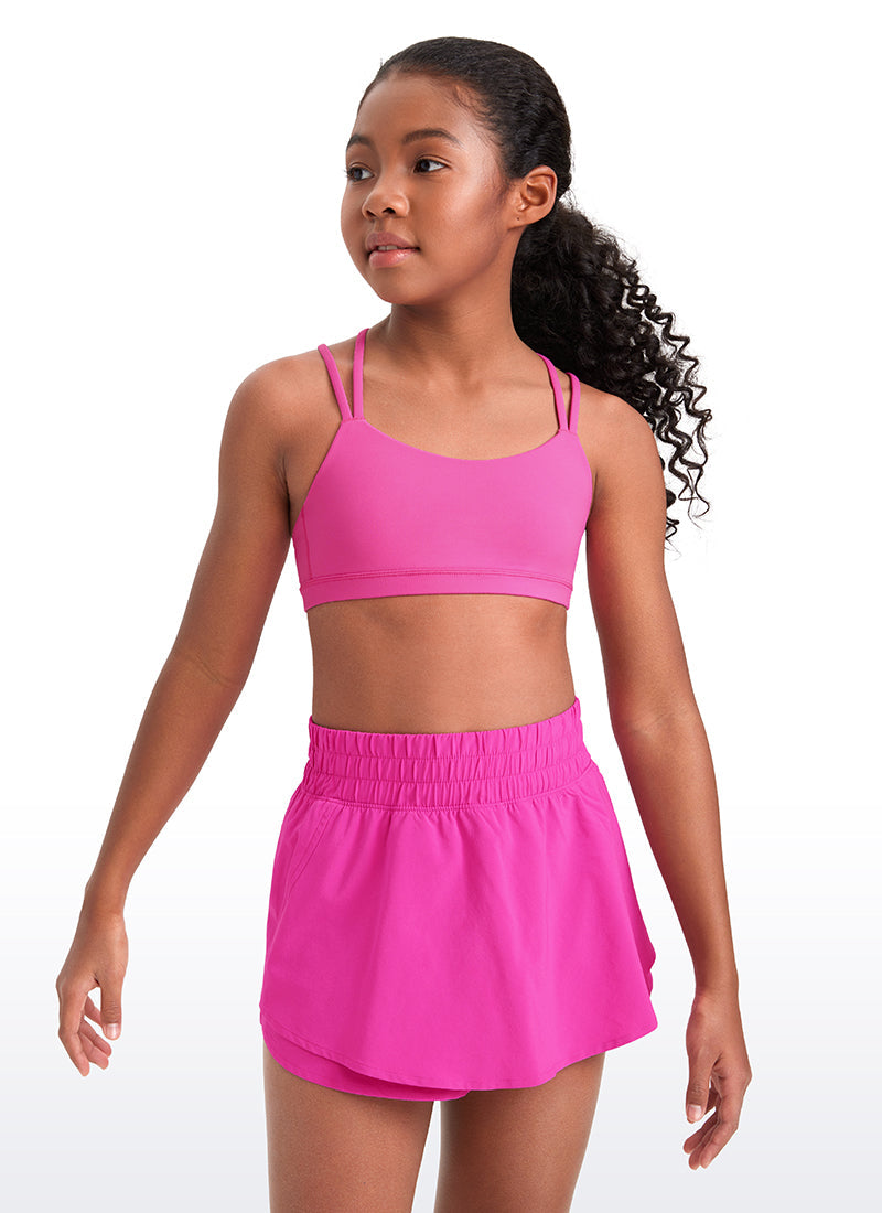 Butterluxe Girls Softness Mold Bras Criss Cross