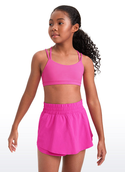 Butterluxe Girls Softness Mold Bras Criss Cross