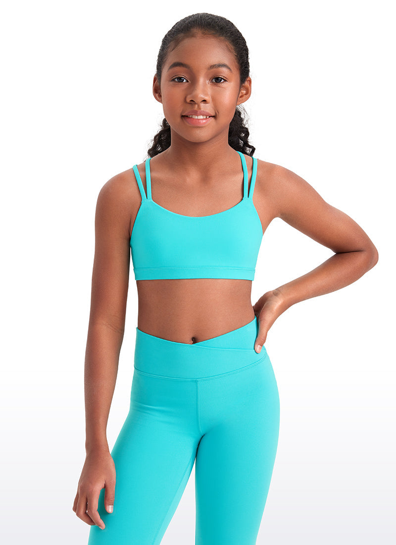 Butterluxe Girls Softness Mold Bras Criss Cross