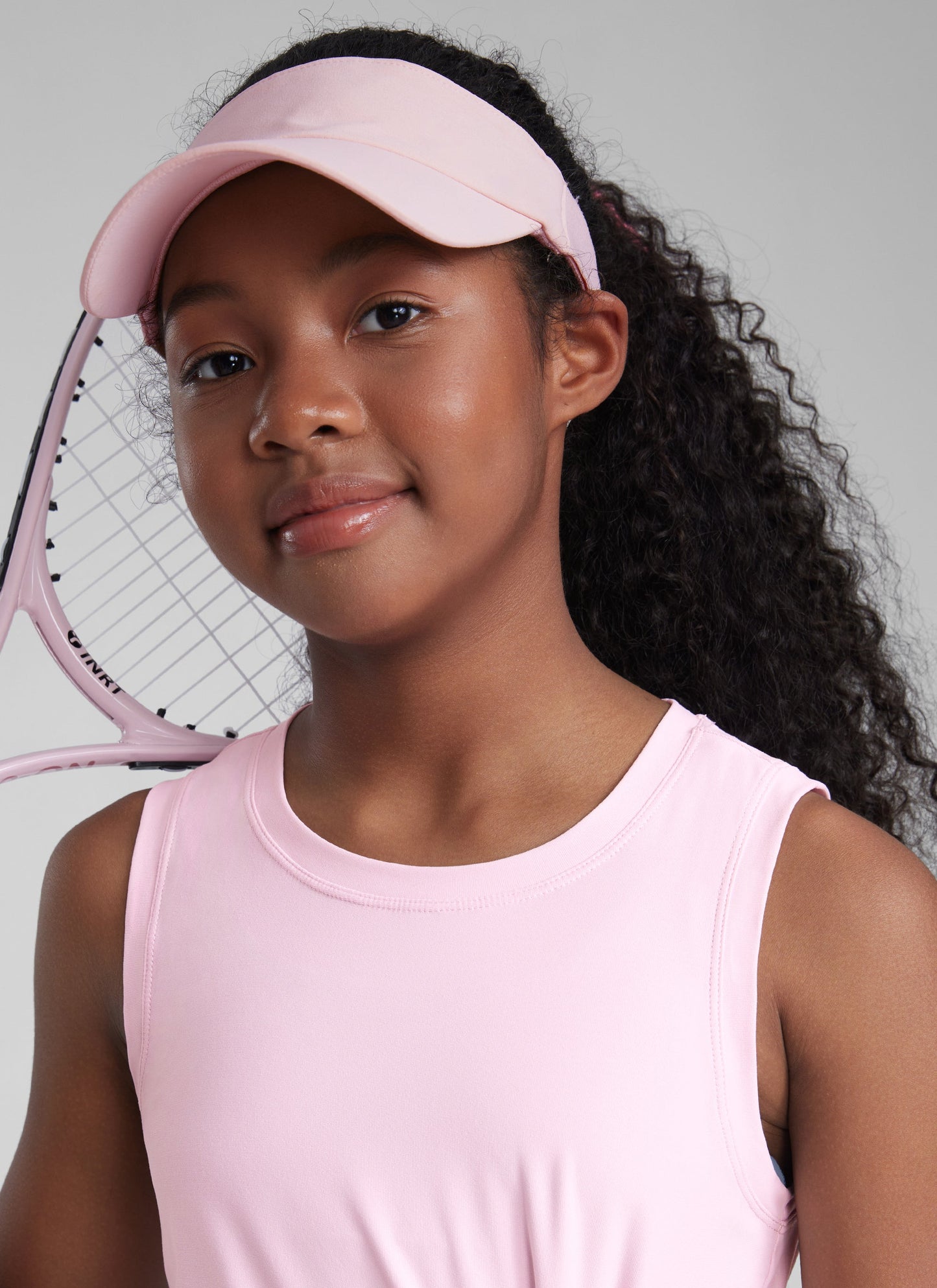 Girl Cloudweight Hip Length Sleeveless Tank