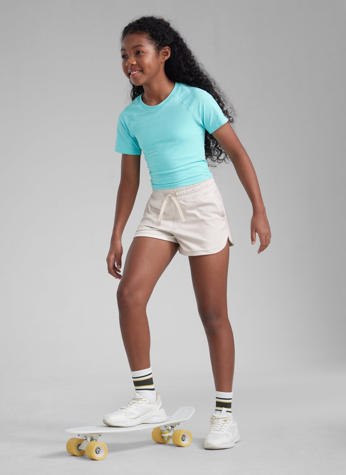 Cloud Jersey Girl Dolphin Pocket Sweat Short