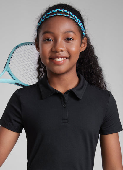 Girls Cloud Jersey Polo Shirts