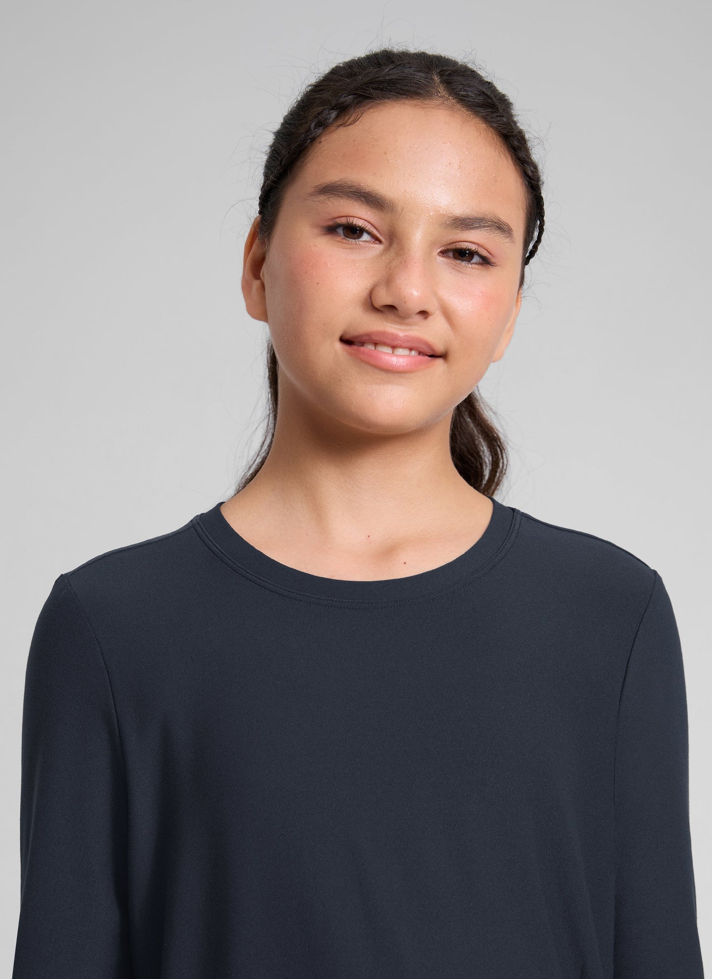 Girls Cloudweight Side Slit Long Sleeve