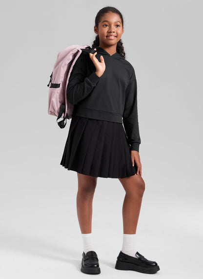 Girls Cloud Jersey Pullover Hoodie