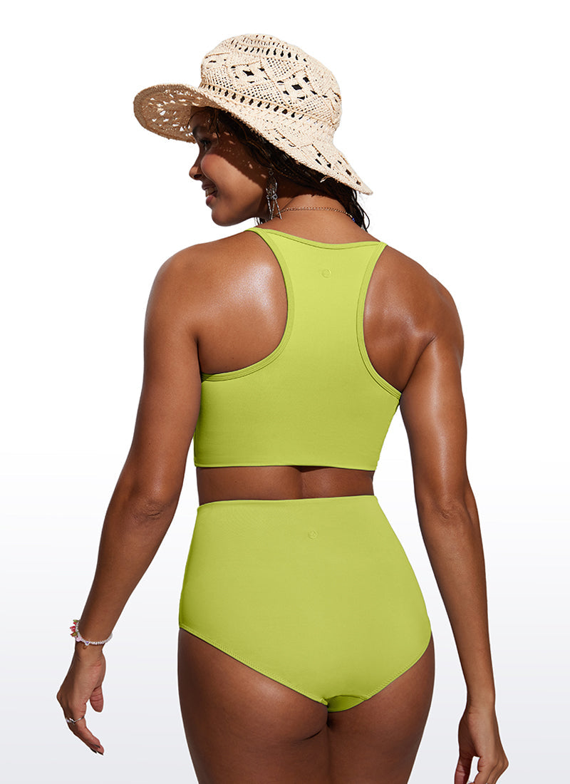 Sunshine High Neck Bikini Top