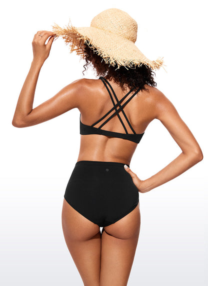 Sunshine Criss Cross Back Bikini Top