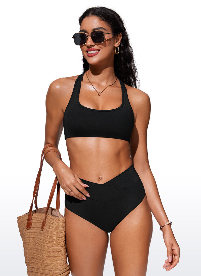 Sunshine U Neck Racerback Bikini Top