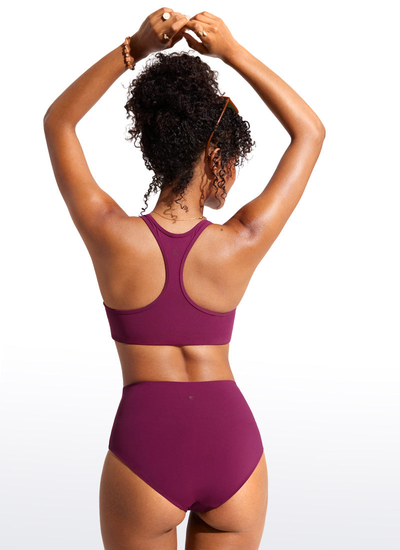 Sunshine U Neck Racerback Bikini Top