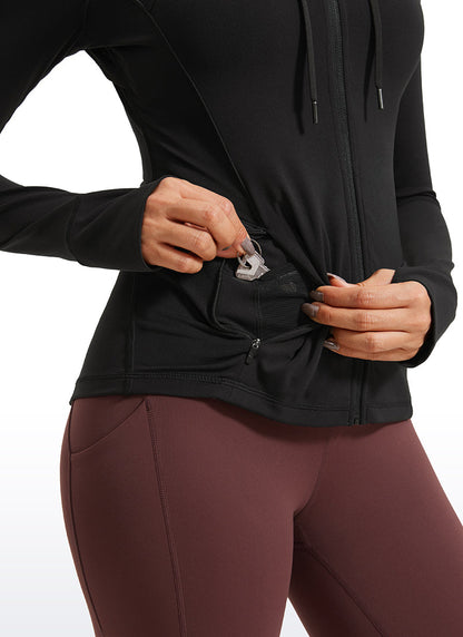 Butterluxe Zip Pocket ThumbHole Hoodie