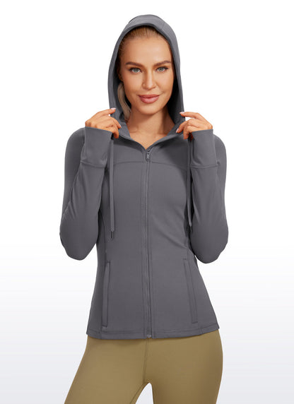 Butterluxe Zip Pocket ThumbHole Hoodie