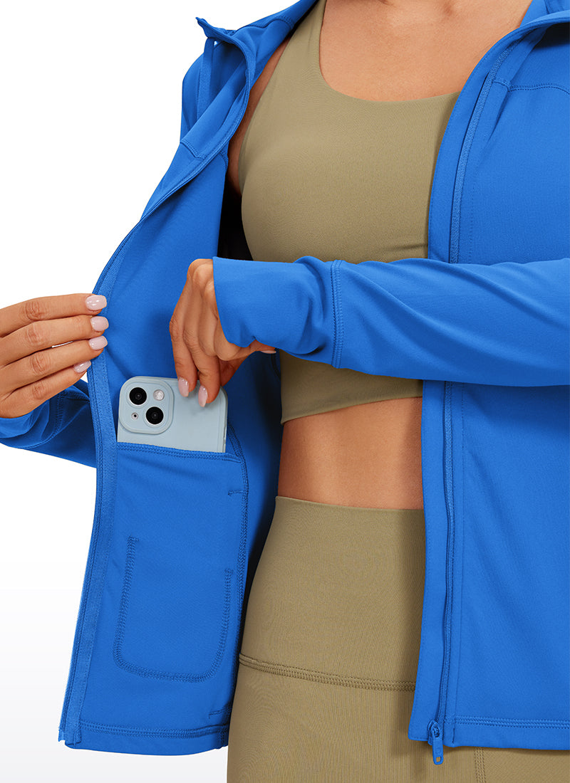 Butterluxe Zip Pocket ThumbHole Hoodie