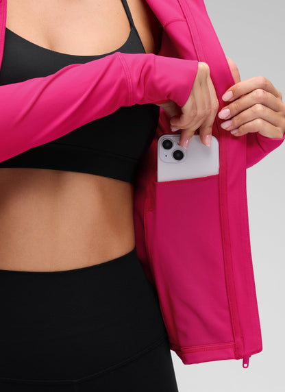 Butterluxe Zip Pocket ThumbHole Hoodie