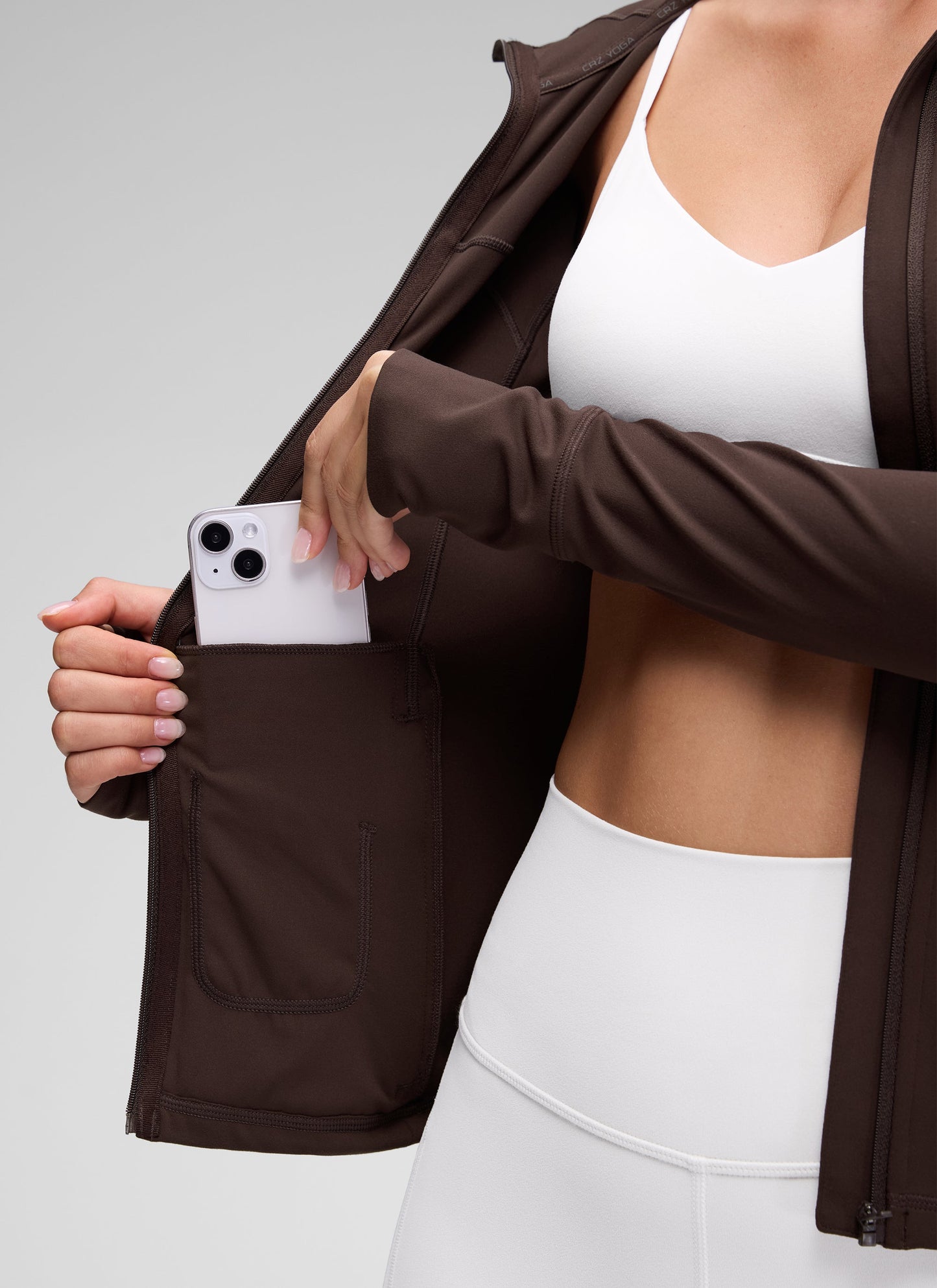 Butterluxe Zip Pocket ThumbHole Hoodie