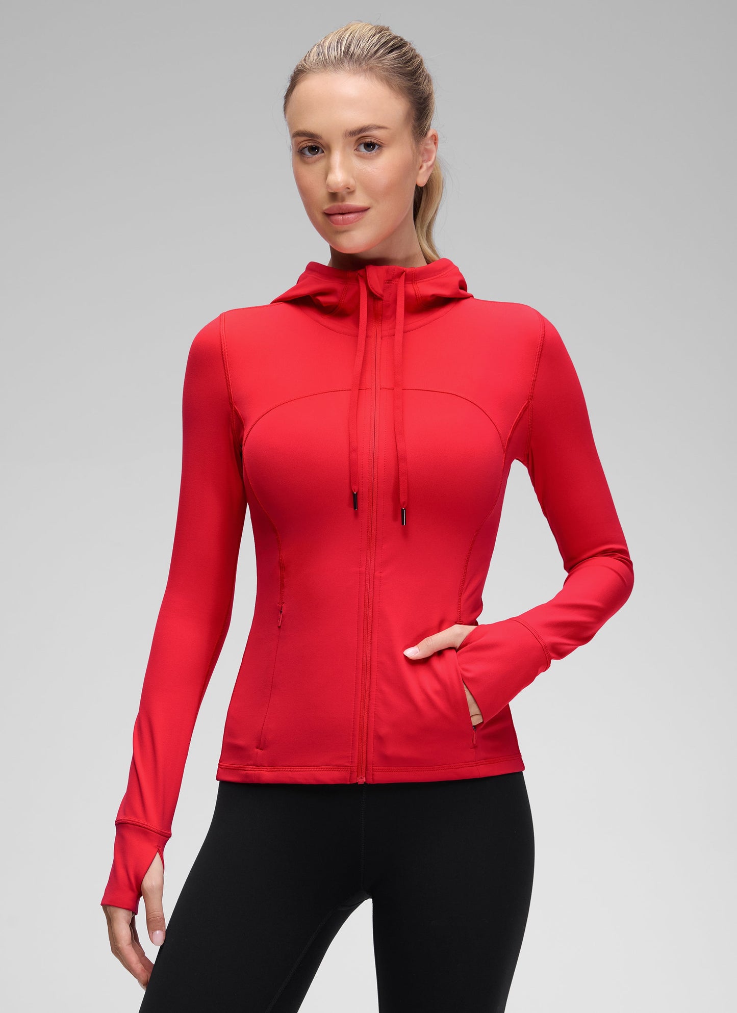 Butterluxe Zip Pocket ThumbHole Hoodie