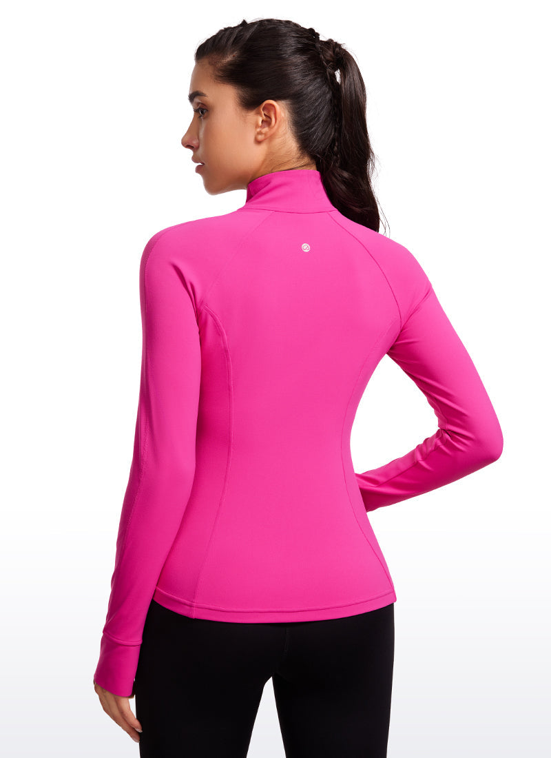 Butterluxe ThumbHole Full Zip Long Sleeve