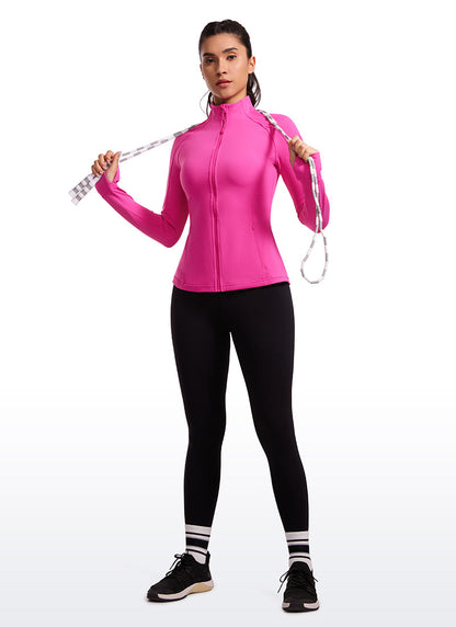 Butterluxe ThumbHole Full Zip Long Sleeve