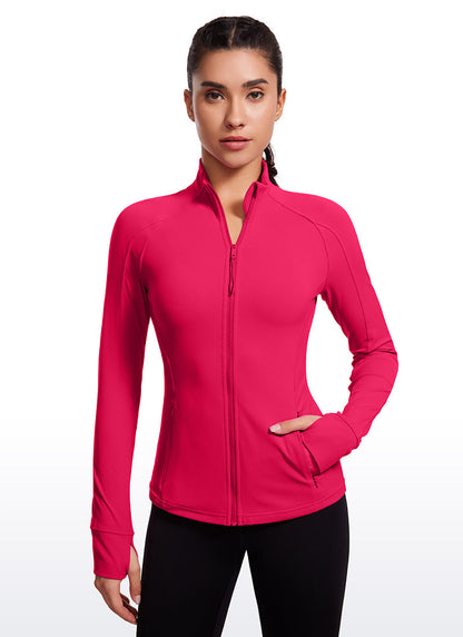 Butterluxe ThumbHole Full Zip Long Sleeve